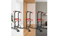 Workout Rig with Workout Station Multi-Function Workout Rig Freestanding Pull up Station with Bar for Fitness Enthusiasts, Adults, Apartment