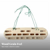 2 Pieces Climbing Fingerboard Long-Enduringing Grip Strengthener Lightweight SkinGentle Surface for Experienced Users