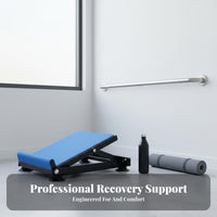 Improves Flexibility Ankle Joint Training Device Non-Slip Surface Incline Board for Stretching Long-Lasting Steel Frame Adjustable Slant Board High Load Capacity for Physical Rehabilitation Patients, Elderly, Athletes, Home, Gym, Office