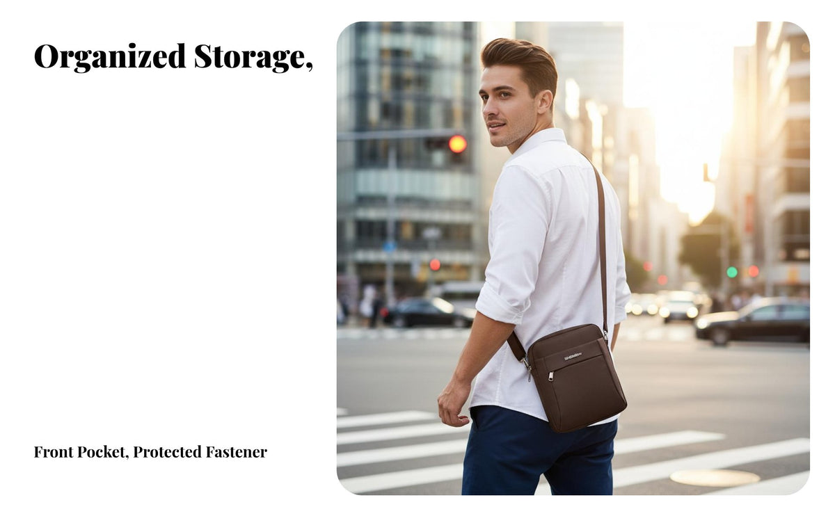 relaxed and sophistication slim Singlesling bag Lightweight upright Chest Pack adjustable Wear male's reachory sturdy for Commuters, journeyers, everyday Use, Commuting, Outdoor Activities, bicycling