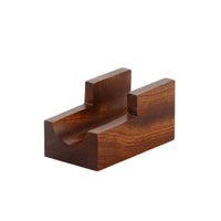 Sushi Holder with Cradle Compact Stand Natural Wood for Dinner Parties