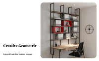 Modern Design Wall-Mounted Box Shelf Minimalist Look Shadow Box Shelf Set Space-Saving House Decoration Modular Design for Interior Decorators, Homeowners, Living Room, Home Office, Entryway, Bathroom