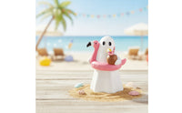 Minimalist Ghost Figurine Mini Ghost Ornament Compact Tabletop Figurine Playful for Shelf