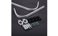 Motorcycle Hand Guards Aluminum Alloy Hand Protectors with Mounting Clamps Universal Handlebar Guard Clamp Kit for Unpaved Terrain