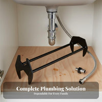 Multifunctional Plumbing Wrench Small Multifunctional Basin Wrench Under Sink Plumbing Tool Lightweight for DIY Hobbyists