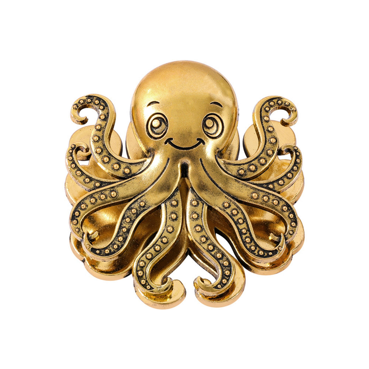 Sea Creature Paper Clip Metal Finish Sea Creature Clip Vintage Style Stationery Clips for Journalers, Planners, Desk Decoration