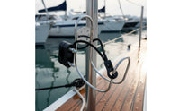 Stainless Steel Life Preserver Bracket Easy to Install Stainless Steel Life buoying Holder Adjustable Clamp  for Marina