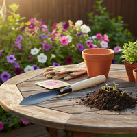 Small Digging Comfort Grip Small Planting Trowel Lightweight Vegetable Digging Tool for Flower Beds
