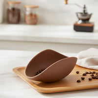 Silicone Coffee Scoop Compact Coffee Scoop with Ridged Grip Dishwasher for Pour-Over