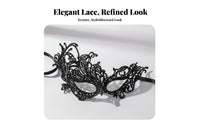 Princess and pattern Lace optic Covering Elegant Design Ornate optic Covering Intricate Pattern costume optic covering Mysterious Look for Women, Adults, Party-Goers, Halloween, Parties, Cosplay gatherings, Night Club