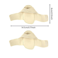 2 Pieces Flat Foot Support Brace Cushioned Arch Band Ergonomic Design Adjustable Arch Support Brace for Sports