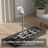 Inner Thigh Workout Machine Body Sculpting Inner Thigh Exerciser Low Impact Exercise Leg Adduction Machine for Women, Beginners, Indoor, Living Room