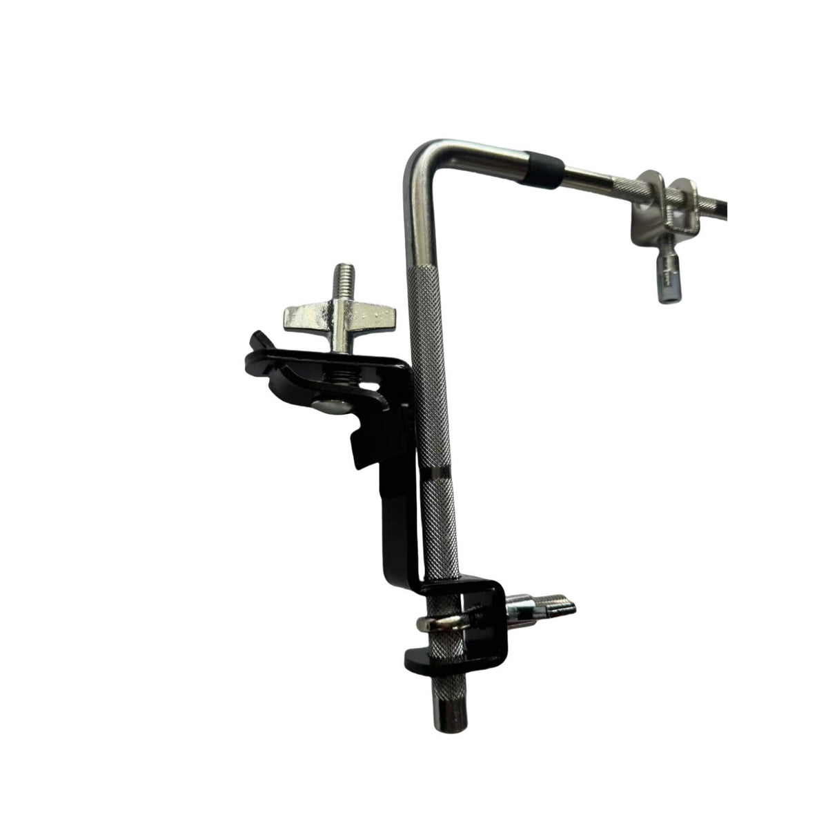 Easy to Install Drum Clamp with L-Rod Stable Drum Accessory Clamp Accurate Percussion Mount Compact for Percussionists