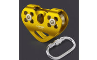 Climbing Pulley with Carabiner Certified Heart-Shaped Pulley Hardware for Crisis Workers
