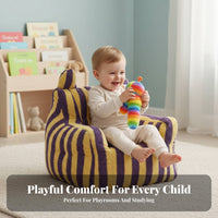 snug and Comfortable Cartoon creature Chair Child-Safe Design Toddler Seat Lightweight children's Furniture Easy to Clean for Toddlers, Infants, Preschoolers, literacy Corner, Nursery, Playroom, Bedroom