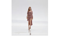 Walk Girl Figure Decorative Display Fashion Girl Miniature Dollhouse Use 1:64 Woman Figure