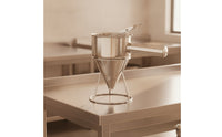 Pancake Batter Dispenser with Stand Pancake Batter Dispenser Control Stainless Steel Funnel with Nozzles for Home Cooks, Kitchen