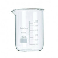 Flat Base Low Form Beaker Transparent Graduated Beaker