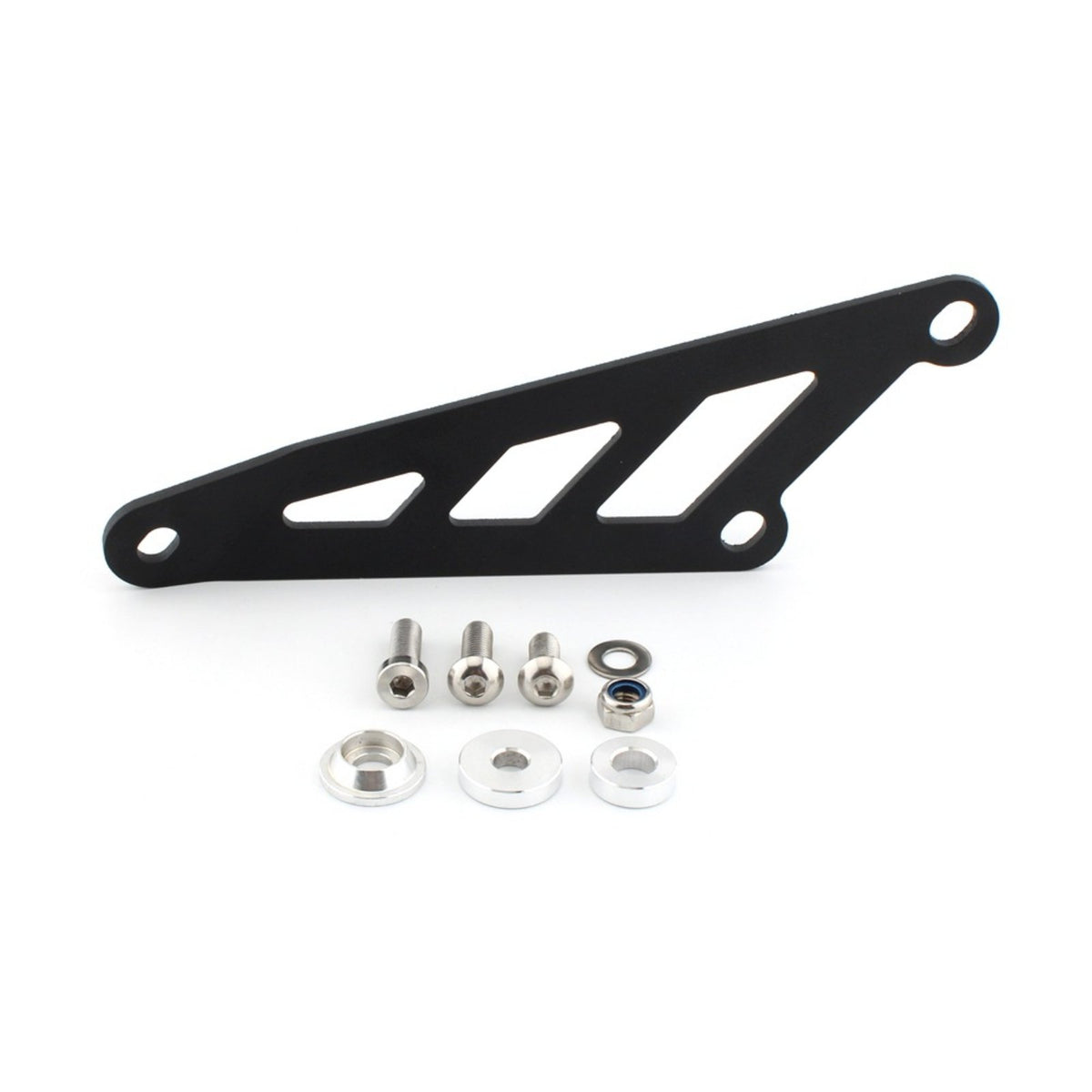 Long-Lasting Aluminum Motorcycle Exhaust Bracket Exhaust Pipe Support Bracket Waterproof Motorcycle Muffler Hanger for Track Day Enthusiasts
