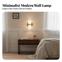Vintage Inspired Double Head Wall Light Hardwired Double Head Wall Sconce Mid-Century-Century-Century Modern Sconce for Interior Designers, Homeowners, Renovators, Bedroom, Living Room, Staircase, Entryway
