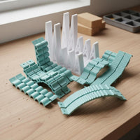 RC Crawler Bridge Simulation Scene Modular Climbing Track for Indoor