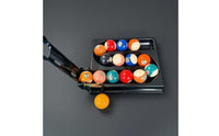 Molded Channels Handheld Billiards Rack Sturdy Pool Rack Slim Design Sports Equipment Long-Lasting