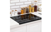 Countertop Cutting Mat Sturdy Acrylic Cutting Board with Lip Clear Countertop Protector Welcoming Surface for Cooks, RV