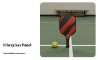 Lightweight Pickleball Paddle Long-Lasting Pickleball Racket Shock Absorption for Intermediate Players, Beginners, Competition, Outdoor Play
