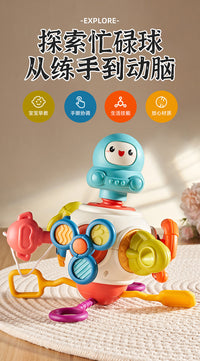 All-in-One Baby Activity Ball Sensory Toy for Infant Training (0-3 Years)