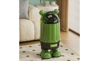 Cartoon Trash Can with Lid Standing Trash Can with Lid Wastebasket Plastic Rubbish Bin Modern for Children, Children's Room