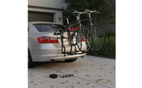 Adjustable Straps Trunk Mount Bike Rack Easy Installation Rear Mounted Cycle Carrier Safeguarding Cradles for Families, Road Trips, Camping