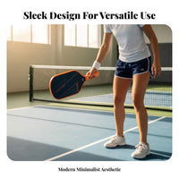 Pickleball Paddle Ergonomic Grip Carbon Fiber Pickleball Paddle Racket Sports Equipment Extended Shape USAPA Approved