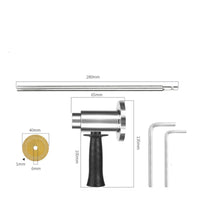Guided Pipe Cutting Guide Easy Internal Pipe Cutter Clean Tool Manual for Plumbers, Diyers
