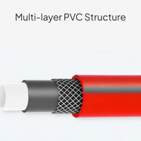 High Pressure Garden Hose with Multi-Mode Sprayer