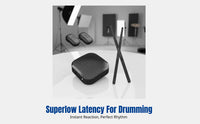 Air Drum Kit, Virtual Drum Set, Smart AR Toy, Portable Motion Sensing, Ultra-Low Latency, Multi-Accessory, for Adults