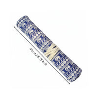 20 Slots Canvas Paintbrush Roll Handmade Artist Brush Holder Wrap Multi-Slot Organizer Roll-up Brush Case Tie Closure for Artists, Painters, Art Students, Travel, Outdoor Painting