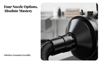 Variable Speed Dog Grooming Force Dryer Adjustable Heat Pet Hair Force Dryer Low Noise Heated Dog Blower Sturdy Engine for Professional Groomers