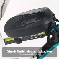 Two-Way Zipper Electric Scooter Hanging Bag Water-Resistant EVA Hard Shell Case Easy to Install for Commuters, Commuting, Travel, City Trips