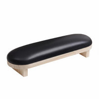 Manicure Arm Rest Pillow Waterproof PU Leather Manicure Cushion Memory Foam Core Nail Art Hand Rest for Home Use