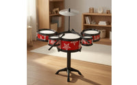 Jazz Drum Toy Kit Cymbal Included Toy Jazz Drum Kit Standing Frame Tripod Base