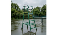 Tennis Umpire Chair with Wheels Elevated Tennis Umpire Chair Portable Sturdy for Umpires, Tournaments