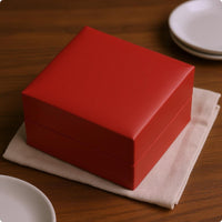 Imitation Leather Hinged-Top Watch Box Embossed Watch Box Hinged Lid Storage Woven Texture