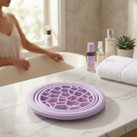 Space-Saving Facial Ice Bath Basin with Lid Lightweight Facial Ice Bath Reusable Cold Soak Bowl with Insert BPAcompliant for Facial Care