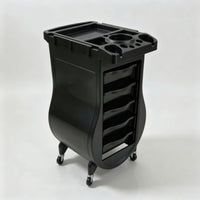 Salon Trolley Cart 5-Tier Salon Cart with Drawers Multipurpose Hairdresser Trolley for Barbers