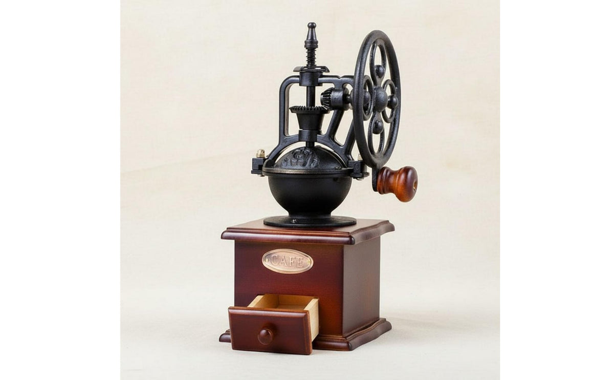Hand Crank Coffee Ceramic Burr Hand Crank Coffee Mill Mobile Kitchen Tool for Travel, Camping