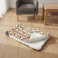 Soft Dog Cat Mat Extra Thick Warming Dog Bed Luxurious Pet Mat for Dogs, Young Dogs, Car