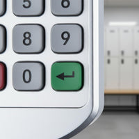 Electronic Locker Lock Low Electrical Level Alarm Digital Cabinet Lock Universal Serial Bus Connector Emergency Power Touch Password Latch