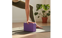 Lightweight Exercise Block Non-Slip Surface Exercise Brick Easy to Clean for Beginners