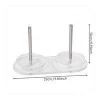 Acrylic Yarn Spindle Rotating Yarn Holder Upgraded Design Crafting Tool for Crocheters, Crafters, Home