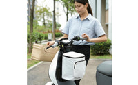 Handlebar Bag Water-Resistant Bike Front Storage Pouch Structured Bike Bag for Commuters, Daily Commuting, Errands